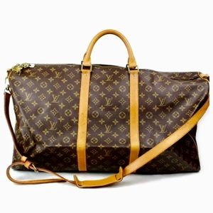 🍀Keepall 60 Bandouliere🍀 Duffle by Louis Vuitton